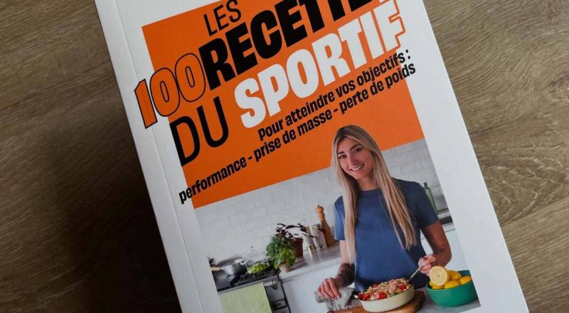 "Les 100 recettes du sportif" (Marabout 2026) de Nouchka Simic
